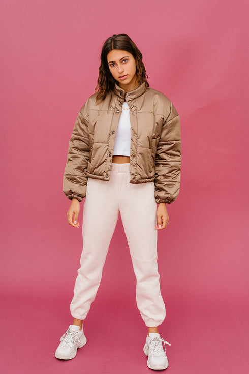 SoHo Puffer// Chocolate